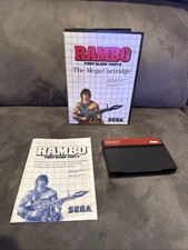 Rambo: First Blood Part II (Sega Master System Game Complete Tested !