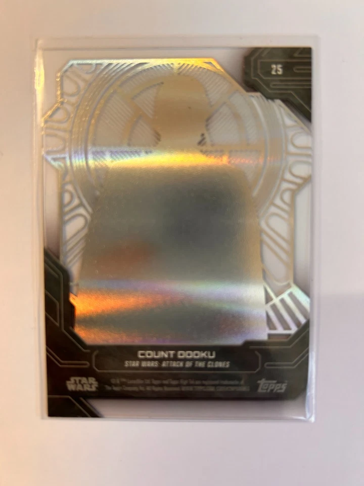 TOPPS STAR WARS HIGH TEK 2024 COUNT DOOKU  THRONE ROOM #25. - Image 2 of 2