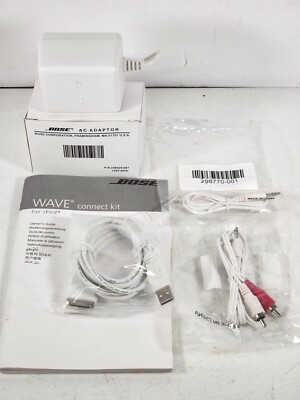 Bose Wave Connect Kit iPod iPhone Dock Adapter Cable OEM Accessories - No Dock
