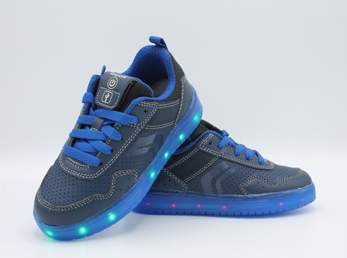 Bambino SPACECLUB BIMBA argento scurolilla | Scarpe Con Luci Geox - Toni  Davidson