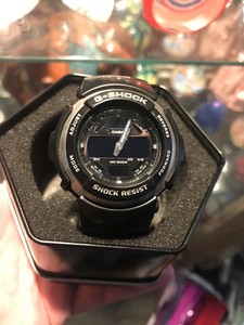 casio g shock leather