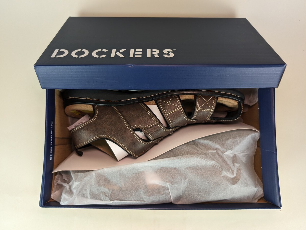 Dockers Sandals Mens 12 Searose Fisherman Closed Toe Brown Casual Shoes NEW Dockers Men main image 4