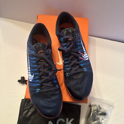NEW NIKE Zoom Victory XC 2 Dark Blue Track Spikes Shoes 599211 446