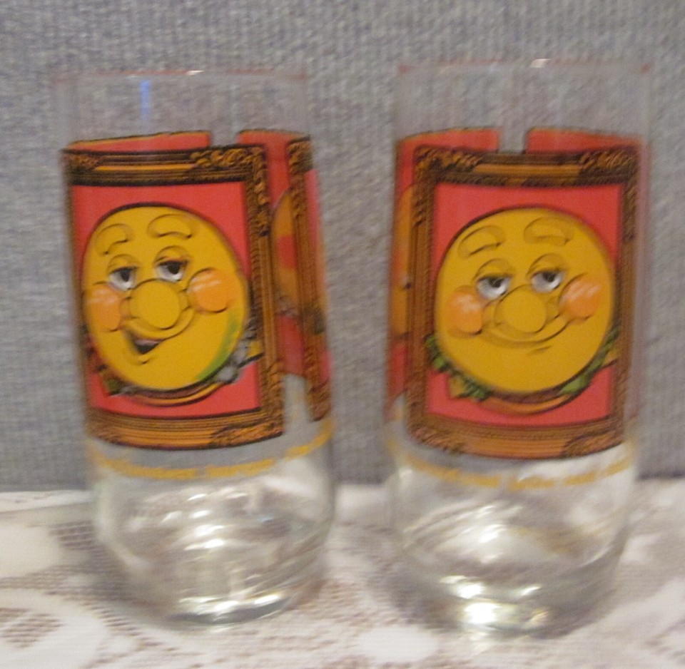 Lot 2 Vintage Burger King 1979 Collector's Series "Burger Thing