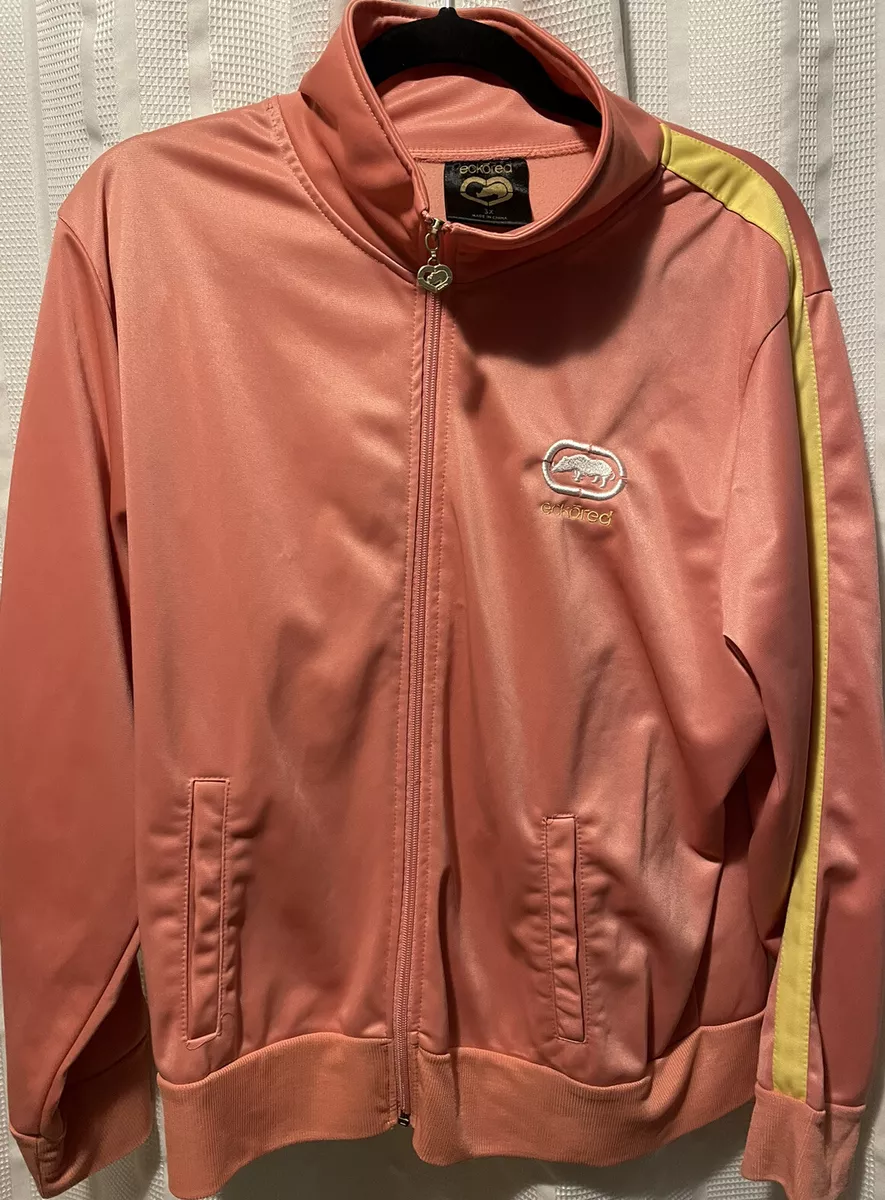 Ecko Red Women s Varsity Jacket Full Zip Blue Size 3XL Peach Color