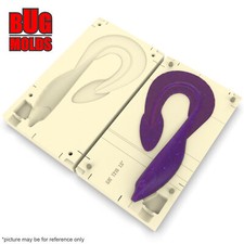 Bait DIY Fishing Mold Soft Plastic Baits Lure Plastisol Bass Lotzilla