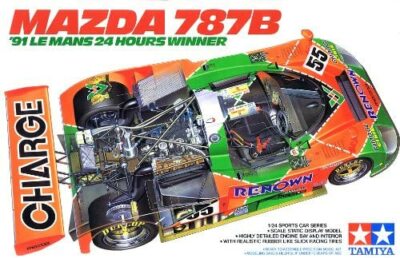 タミヤ 1/24 MAZDA 787B Rare kit Tamiya 1/24 Mazda 787B Le Mans ＋STUDIO27 Dedicated Decal