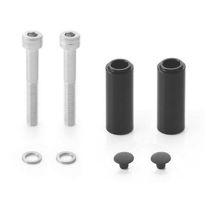 KIT MONTAGGIO PER SPECCHI STEALTH NAKED [RIZOMA] M8x55-SX / M8x55 - COD.BSN902B