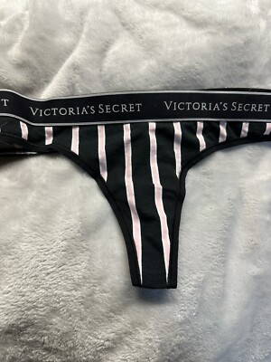 Victoria s  Secret   V/S Logo Waistband Thong