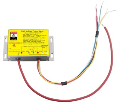 AHV12V1KV2MAW High Voltage DC-DC Power Supply 12VDC Input 1kV 2mA Output