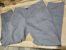 Sz 32x30 Men's Dockers Trouser Straight Fit D2 Easy Khaki Stretch Gray NEW NWT