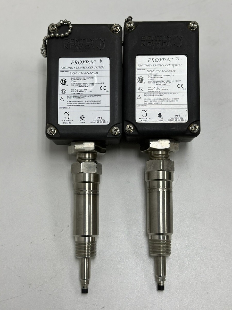 BENTLY NEVADA 330801-28-10-040-03-02 PROXIMITY TRANSDUCER SYSTEM