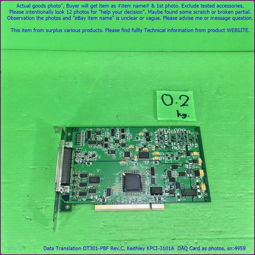 Data Translation DT301-PBF as photo, Similar function Keithley KPCI-3101A, FedEx - 第 1/15 張圖片