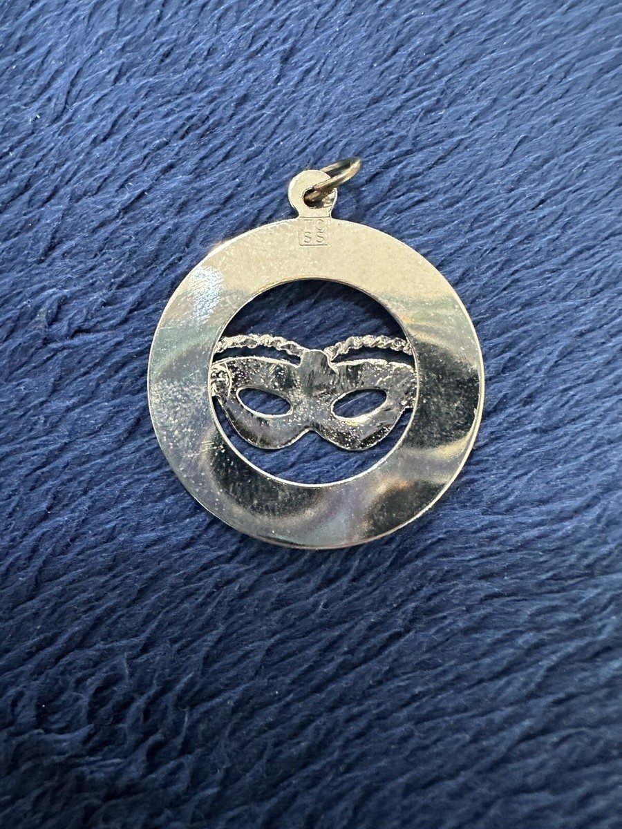 TC Signed Sterling Silver 925 New Orleans Vieux Carre Charm, 1.25” View 2