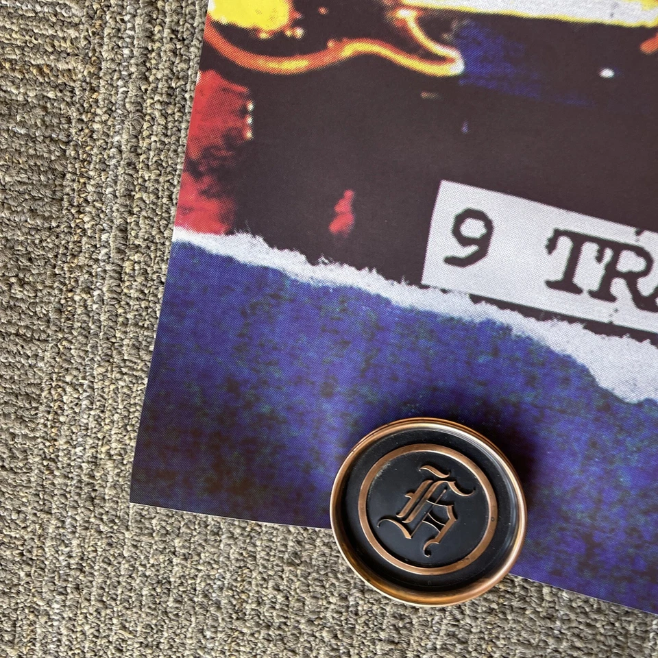 Pôster promocional anos 90 Sex Pistols Record Store metrô conjunto ao vivo Trondheim 1977 60” #4 - Imagem 3 de 4