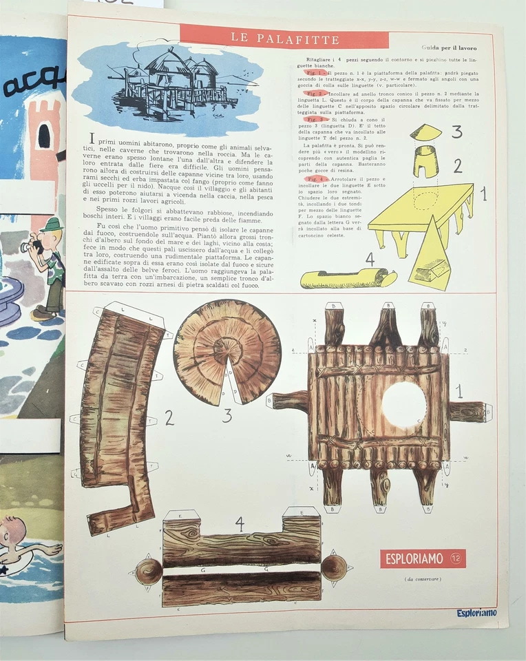 Esploriamo numero speciale per le vacanze Albi attivi dei ragazzi numero 12 1957 - Immagine 3 di 4