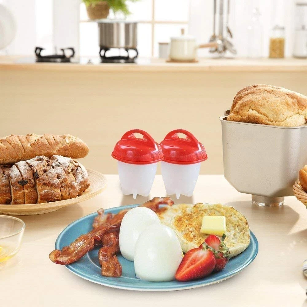 NIB Egglettes Egg Cooker Hard Boiled Eggs Shell Non Stick - 6 Pack NIB Egglettes Egg Cooker Hard Boiled Eggs Shell Non Stick - 6 Pack