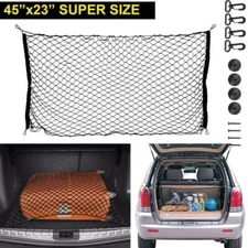 Nylon Cargo Trunk Storage Luggage Organizer Mounting Net Bag Car Van SUV Truck