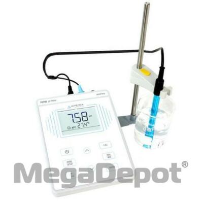 Apera Instruments Ph700 Benchtop Lab Ph Meter, 0.01 Ph Accuracy, 1-3 Points Auto Calibration, 3-In-1 Ph/Temp. Electrode (858718006162)