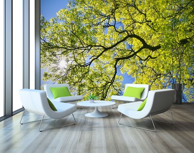 3D Green Branch O2468 Wallpaper Wall Murals Removable Wallpaper Sticker Fay