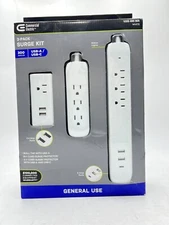 COMMERCIAL ELECTRIC Surge Kit with USB-A and USB-C Ports 3 Pack