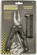 SUPERKNIFE 14 FUNCTION MULTI TOOL WITH TOOL KIT AND SHEATH 2200975