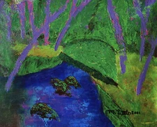 painting on canvas  36” X 30” Acrylic, Abstract, POP Art,