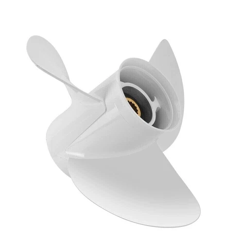Boat Propeller 13 1/4x17-K For Yamaha Outboard 60-115HP 15 Tooth Aluminum 13.25" - Picture 2 of 5