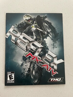 MX VS ATV REFLEX - PLAYSTATION 3 PS3 - INSTRUCTION MANUAL ONLY
