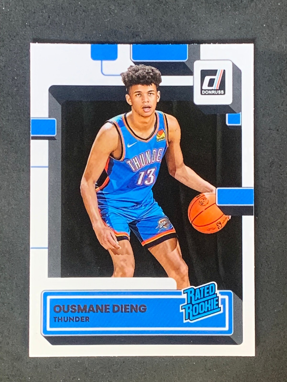 2022-23 Panini Donruss Basketball Ousmane Dieng 211 Rated Rookie RC - Thunder