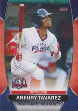 2018 Pawtucket Red Sox Aneury Tavarez RC Rookie Boston