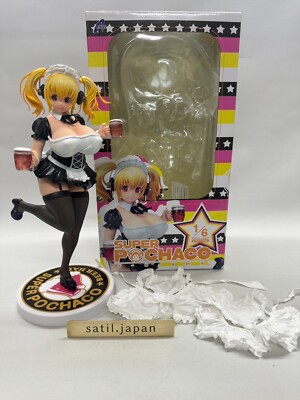 USED] Nitro Plus Super Sonico Super Pochaco Beer Maid Ver. 1/6