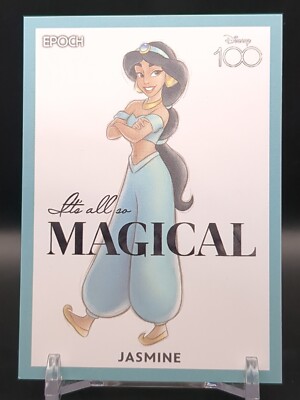 Disney 100 ジャスミン トレーディングカード Jasmine #07 Disney 100 Collection Card Anniversary EPOCH 2023
