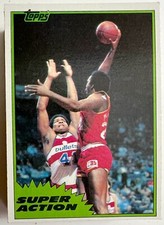 1981-82 Topps Basketball Cards 6