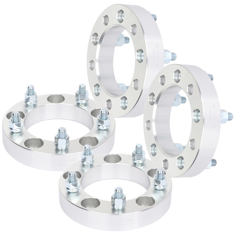 4 pcs 1.25" Wheel Spacers 5x5.5 For 1994-1999 2000 2001 Dodge Ram 1500 1/2"x20