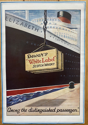 Dewar's White Label Scotch Whisky Original Zeitschriftenwerbung