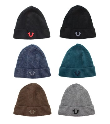 true religion ribbed beanie