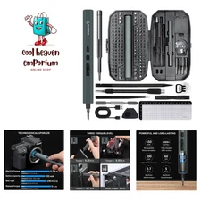 Electric Screwdriver 155 in 1 Mini Electric Screwdriver Set, Max 5 N.m, 140 S...
