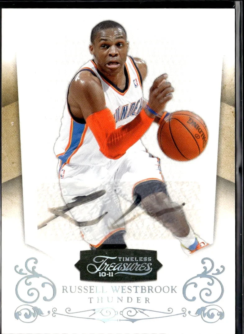 Russell Westbrook Auto NBA カード Russell Westbrook Auto NBA カード Panini Russell Westbrook