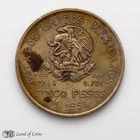 Photo of a 1951 Mexico 5 Pesos Silver from an eBay listing that sold on Jul 1, 2026