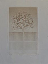 MARTIN WARE b1946 Limited Edition ETCHING "Flood 1” 10/100 1980
