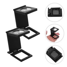 5 Pcs Map Magnifier Folding Loupe Magnifiers Handheld Magnifying Glasses Book