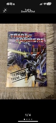 Transformers Vintage 1980s Mini Toy Poster Showcasing Items To Buy Original