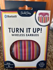 Wireless Earbuds Bluetooth Packed Party Turn It Up