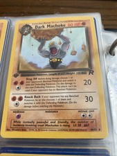 Dark Machoke 40/82 Team Rocket Regular for sale online | eBay