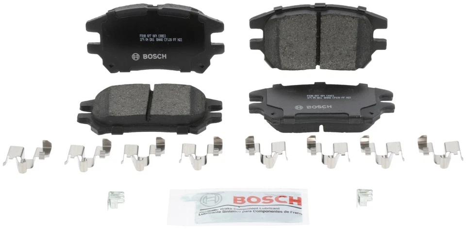 Bosch QuietCast Ceramic Brake Pad and Rotor Kit For 2002-2003 Lexus RX300 Foto 2 de 4