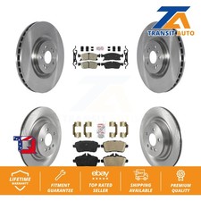 Front Rear Ceramic Pads And Disc Brake Rotors Kit For Mercedes-Benz GLS450 ML250