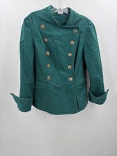 Pre-Owned Cabi Green Size Medium Button Jacket