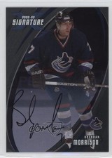 2002 ITG Be A Player Signature Series Signatures Brendan Morrison #056 Auto 0i5
