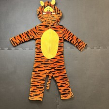 Disney Tigger Hooded Costume Plush One-Piece Toddler 18M Winnie The Pooh
